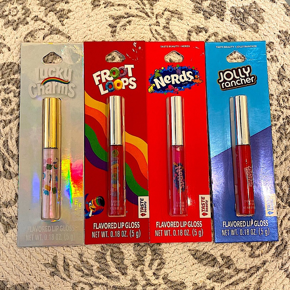 Taste Beauty - Set of 4 Flavored Lip Glosses